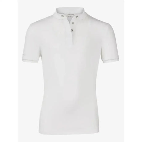 LeMieux Young Rider Belle Show Shirt White 7-8 Years White Show Shirts