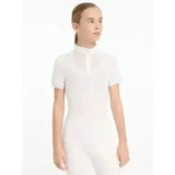 LeMieux Young Rider Belle Show Shirt White 7-8 Years White Show Shirts
