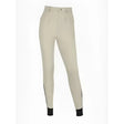 Beige lemieux young rider boys breech with black trim at cuffs and side seams perfect for young riders