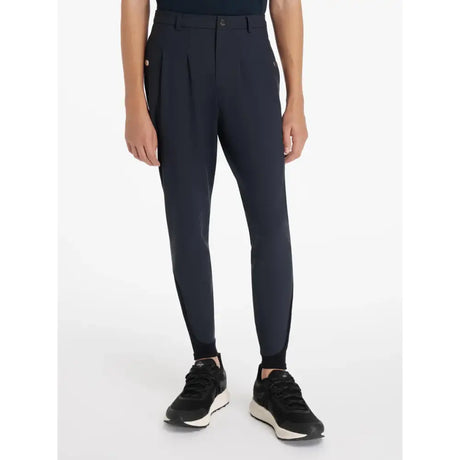 Dark navy lemieux young rider boys classique breeches with pleats and subtle side pockets in a modern fit