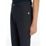 Dark navy tailored lemieux young rider boys classique breeches with sleek fit and subtle front pleats