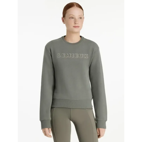 Lemieux Young Rider Carmen Crew Sweat Rosemary Rosemary 7-8 years Jumpers