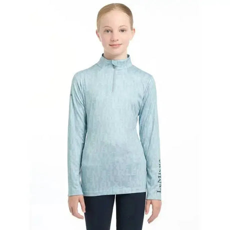 Lemieux Young Rider Casey Base Layer Glacier 7-8 years Glacier Base Layers