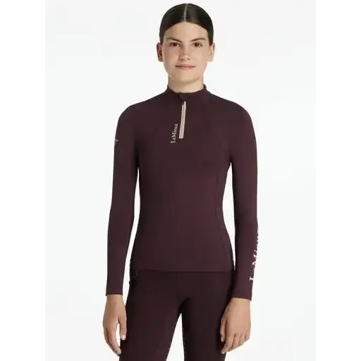 Lemieux Young Rider Classique Base Layer Damson Damson 7-8 years Base Layers