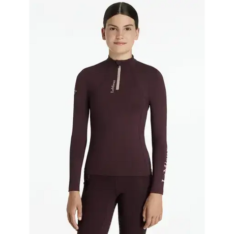 Lemieux Young Rider Classique Base Layer Damson Damson 7-8 years Base Layers
