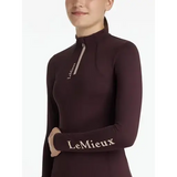 Lemieux Young Rider Classique Base Layer Damson Damson 7-8 years Base Layers