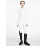 LeMieux Young Rider Classique Base Layer White White 7-8 Years Base Layers
