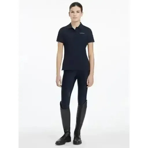 LeMieux Young Rider Classique Polo Shirt Navy Navy 7-8 years Polo Shirts