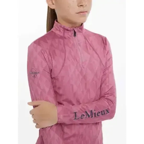 Lemieux Young Rider Clea Base Layer Peony Peony 7-8 Years Base Layers