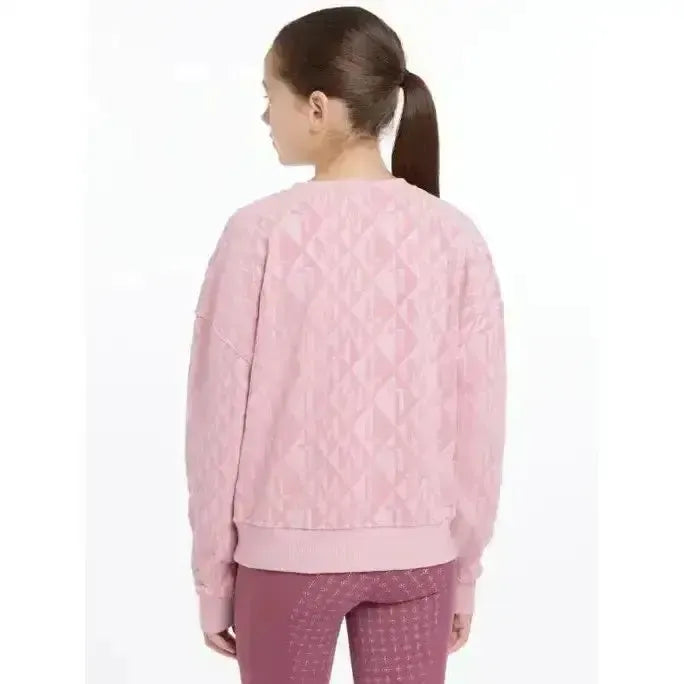 Lemieux Young Rider Clea Crew Sweat Blossom Blossom 7-8 Years Jumpers