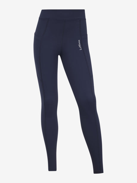 LeMieux Young Rider Darla Sport Legging Navy Navy 7-8 years Riding Tights