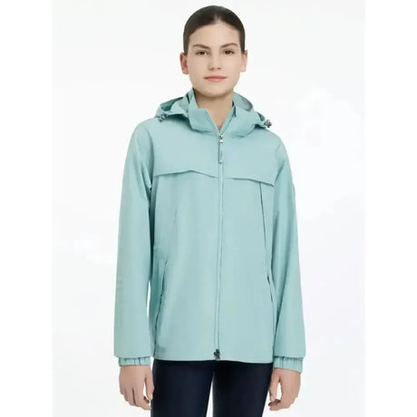 Lemieux Young Rider Dolcie Waterproof Jacket Aqua Aqua 9-10 Years Outdoor Jackets