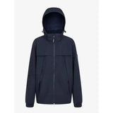 Dark navy lemieux young rider dolcie waterproof jacket with sleek water-resistant fabric and subtle chest branding
