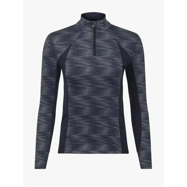 LeMieux Young Rider Eleanor Reflective Base Layer Navy 11-12 Years Base Layers