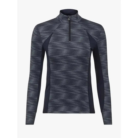 LeMieux Young Rider Eleanor Reflective Base Layer Navy 11-12 Years Base Layers