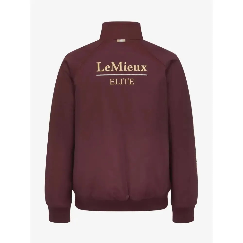Lemieux Young Rider Elite Team Jacket Burgundy 9-10 Years Outdoor Coats & Jackets