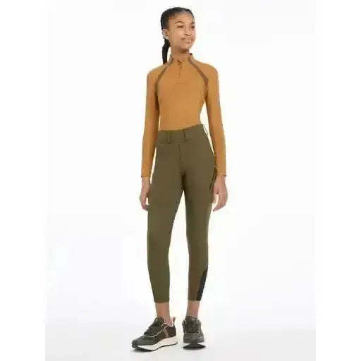 Lemieux Young Rider Ella Winter Breggings Alpine 7-8 Years Alpine Legwear