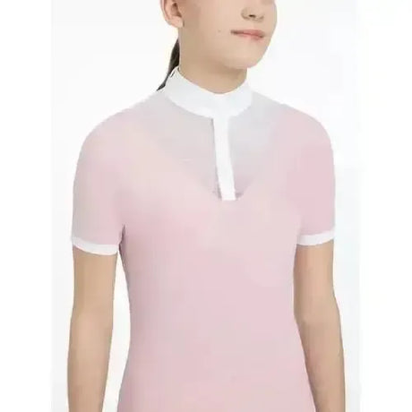 Lemieux Young Rider Eva Short Sleeve Show Shirt Blossom Blossom 7-8 years Show Shirts
