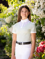 LeMieux Young Rider Eva Short Sleeve Show Shirt Pistachio 7-8 years Pistachio Show Shirts