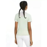 LeMieux Young Rider Eva Short Sleeve Show Shirt Pistachio 7-8 Years Pistachio Show Shirts