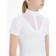LeMieux Young Rider Eva Short Sleeve Show Shirt White 7-8 Years White Show Shirts