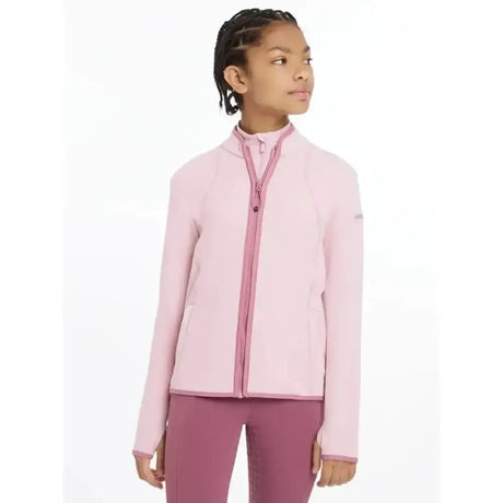 Lemieux Young Rider Felicity Fleece Zip Through Blossom Blossom 7-8 Years Fleece Tops