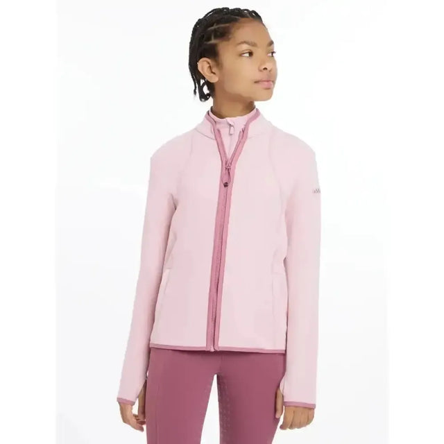 Lemieux Young Rider Felicity Fleece Zip Through Blossom Blossom 7-8 Years Fleece Tops