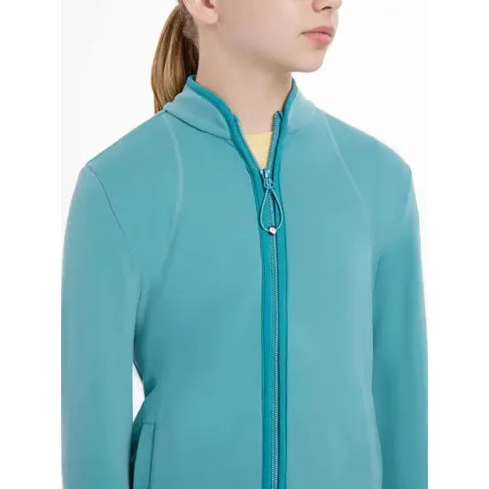 Lemieux Young Rider Felicity Fleece Zip Through Lagoon Lagoon 7-8 years Jumpers