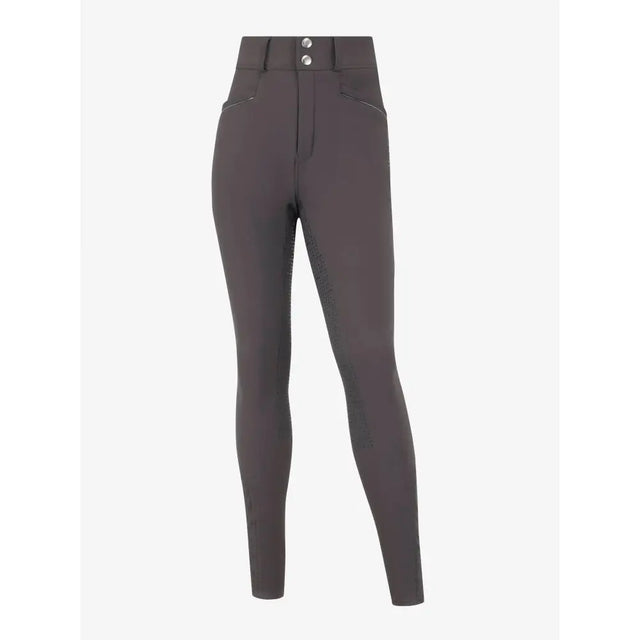 LeMieux Young Rider Freya Pro Breech Grey Grey 9-10 Years Riding Breeches Barnstaple Equestrian Supplies