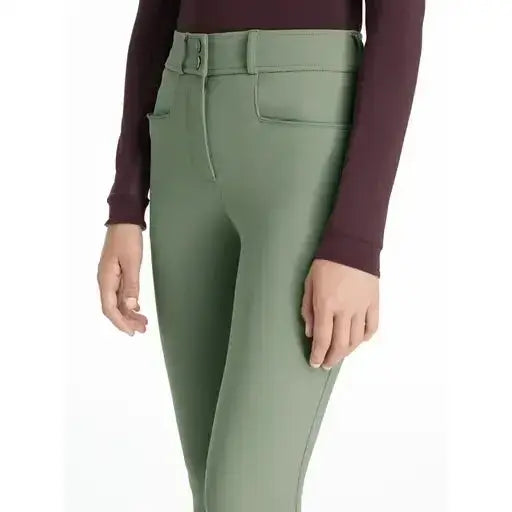 Lemieux Young Rider Full Seat Izzy Breeches Rosemary Rosemary 7-8 years Breeches