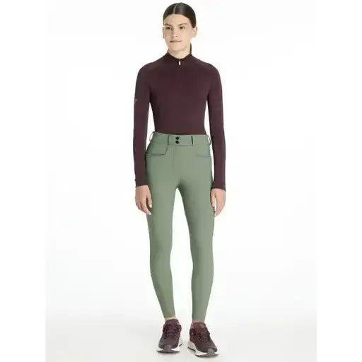 Lemieux Young Rider Full Seat Izzy Breeches Rosemary Rosemary 7-8 years Breeches
