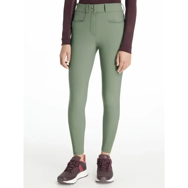Lemieux Young Rider Full Seat Izzy Breeches Rosemary Rosemary 7-8 years Breeches