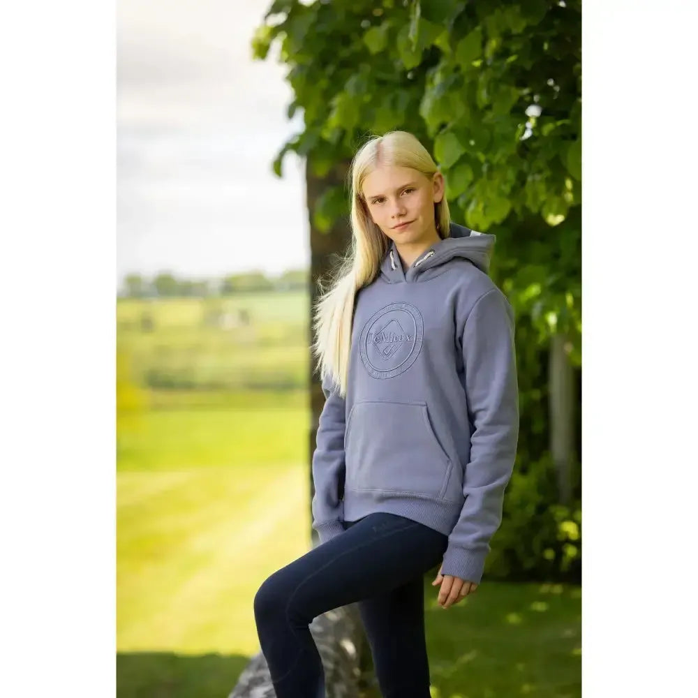 Lemieux Young Rider Hannah Pop Over Jay Blue 7-8 Years Hoodies