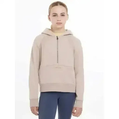 Lemieux Young Rider Harriet Pop Over Almond Almond 7-8 Years Hoodies