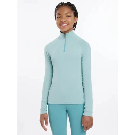 Lemieux Young Rider Hope Lightweight Base Layer Aqua Aqua 7-8 years Base Layers