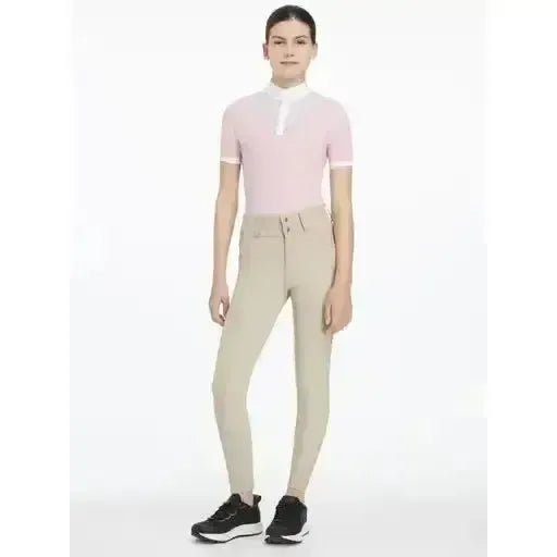 LeMieux Young Rider Hunter Breeches Beige Beige 7-8 Years Breeches