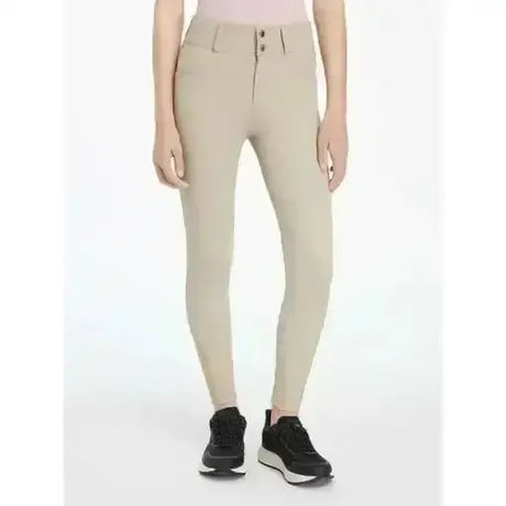 LeMieux Young Rider Hunter Breeches Beige Beige 7-8 years Breeches