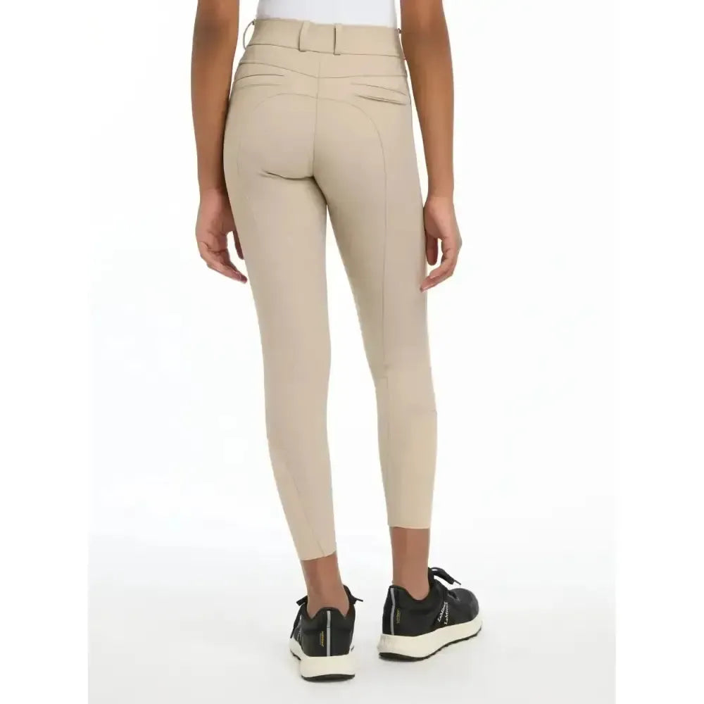 LeMieux Young Rider Izzy Full Seat Breeches Almond Almond 7-8 Years Breeches