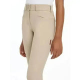 LeMieux Young Rider Izzy Full Seat Breeches Almond Almond 7-8 Years Breeches
