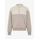 Lemieux Young Rider Kate Quarter Zip Sweat Ash/Stone 7-8 Years Ash / Stone Coats & Jackets