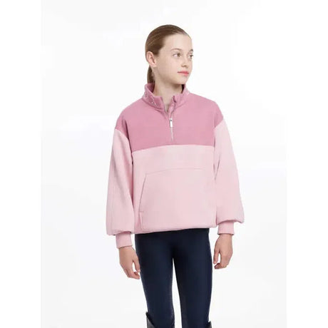 Lemieux Young Rider Kate Quarter Zip Sweat Blossom Blossom 7-8 years Jumpers
