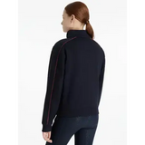 Lemieux Young Rider Kate Quarter Zip Sweat Navy/Cranberry Navy/Cranberry 7-8 years Jumpers