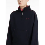 Lemieux Young Rider Kate Quarter Zip Sweat Navy/Cranberry Navy/Cranberry 7-8 years Jumpers