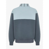 Lemieux Young Rider Kate Quarter Zip Sweat Petrol/Glacier - Jumpers & Hoodies