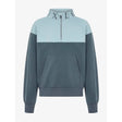 Lemieux Young Rider Kate Quarter Zip Sweat Petrol/Glacier - Jumpers & Hoodies