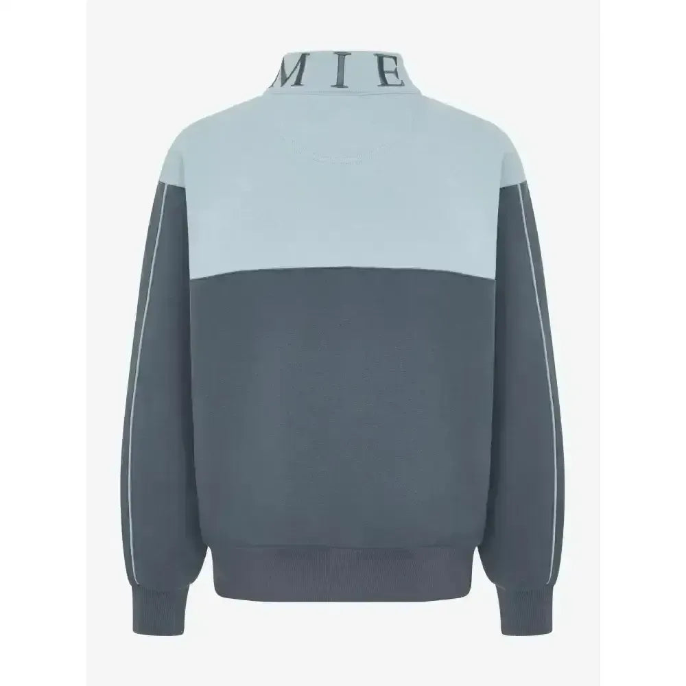 Lemieux Young Rider Kate Quarter Zip Sweat Petrol/Glacier 7-8 Years Petrol /glacier Blue Jumpers & Hoodies