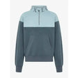 Lemieux Young Rider Kate Quarter Zip Sweat Petrol/Glacier 7-8 Years Petrol /glacier Blue Jumpers & Hoodies