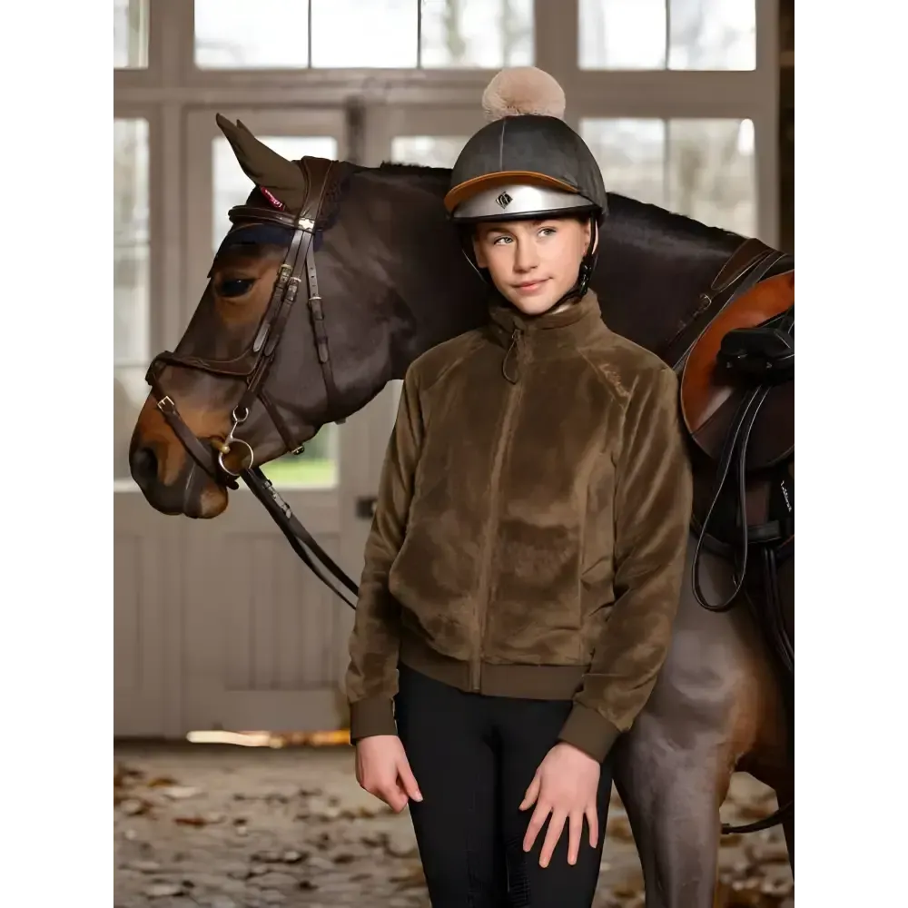Lemieux Young Rider Libby Fleece Alpine 7-8 years Alpine Jumpers & Hoodies