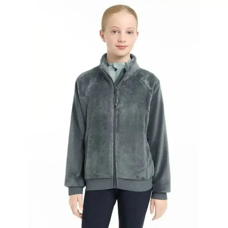 Lemieux Young Rider Libby Fleece Petrol 7-8 years Petrol Jumpers & Hoodies