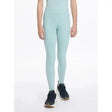 Light blue lemieux young rider lizzie mesh legging made of stretchy fabric with high waist for comfort and style